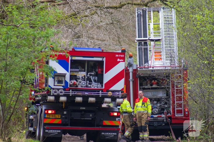 Brandweer blust wederom bosbrand