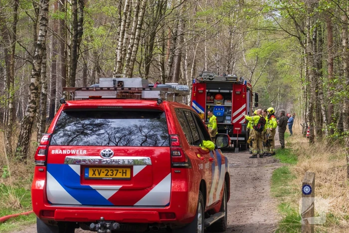Brandweer blust wederom bosbrand