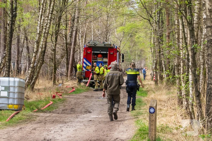 Brandweer blust wederom bosbrand