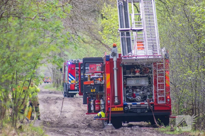 Brandweer blust wederom bosbrand
