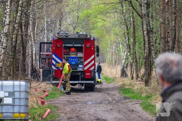 Brandweer blust wederom bosbrand