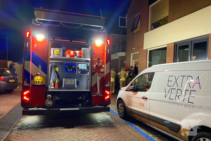 Hulpverleners treffen tekst op woning aan na melding