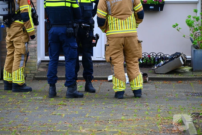 Brand in keuken van woning