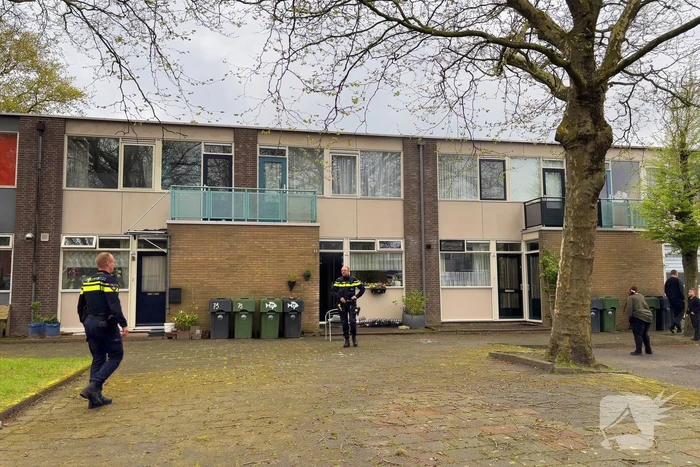 Brand in keuken van woning