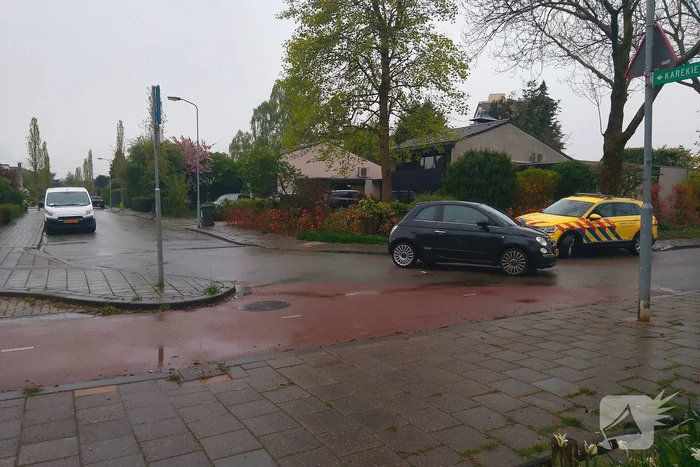 Aanrijding tussen scooter en personenauto