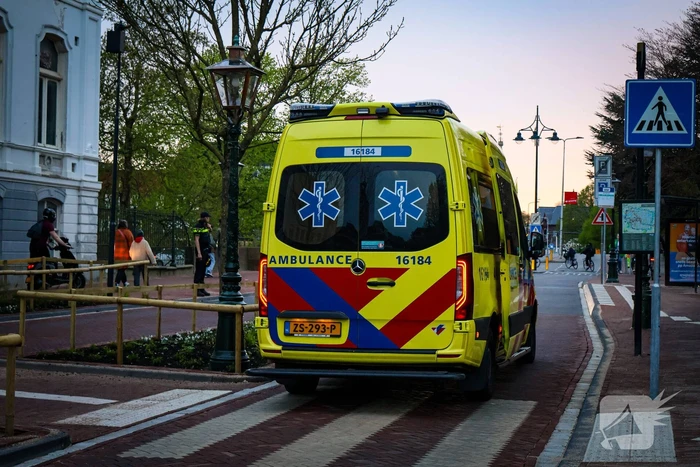 Aanrijding tussen wielrenner en voetganger