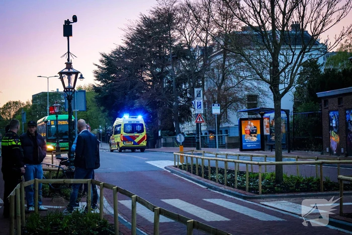Aanrijding tussen wielrenner en voetganger