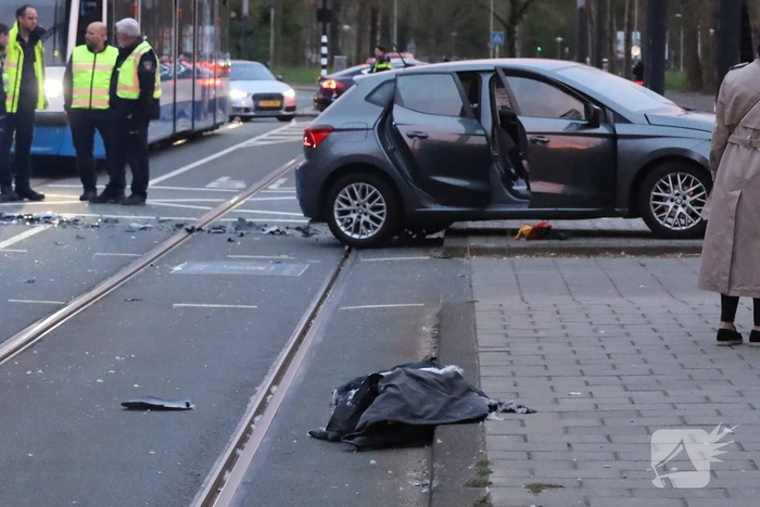 Zwaar ongeval tussen twee voertuigen