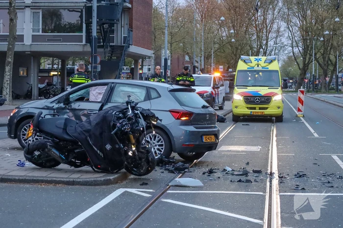 Zwaar ongeval tussen twee voertuigen