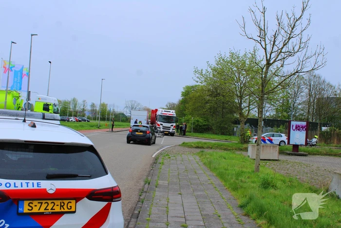 Botsing tussen fietser en bakwagen