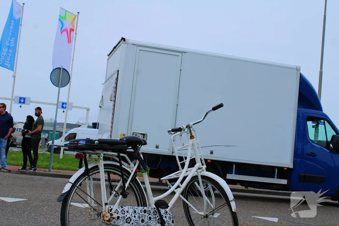 Botsing tussen fietser en bakwagen
