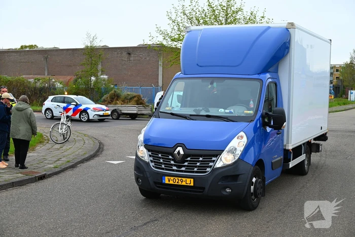 Botsing tussen fietser en bakwagen