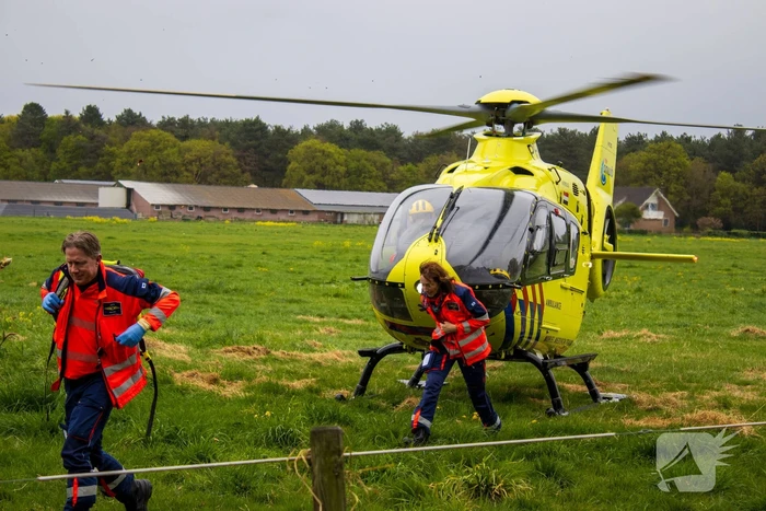 Traumateam ingezet voor medische noodsituatie op manege