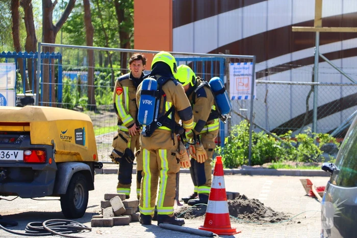 Gaslekkage door aanleg glasvezel
