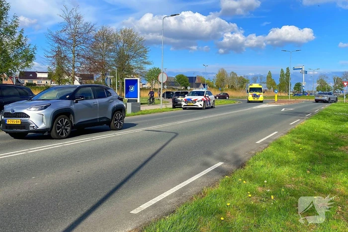 Fietser gewond na val