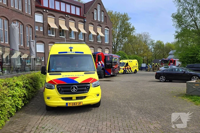 Brandweer ingezet voor brand in in gezondheidszorg instelling