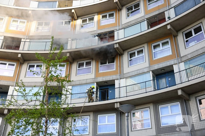 Twee gewonden en dode kat en hond bij brand in flatwoning