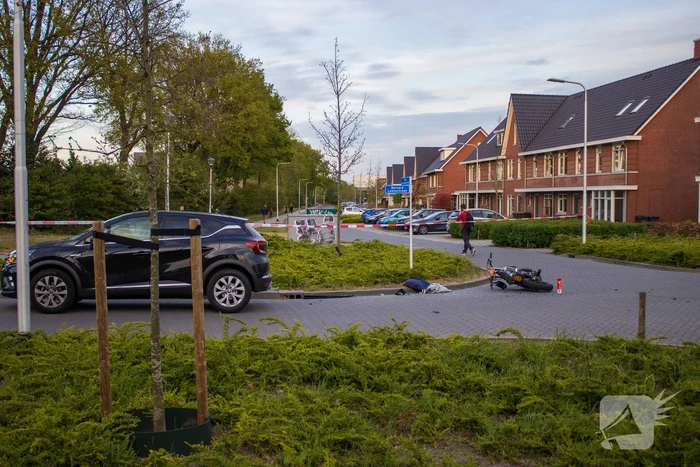 Motorrijder zwaargewond bij botsing met automobilist