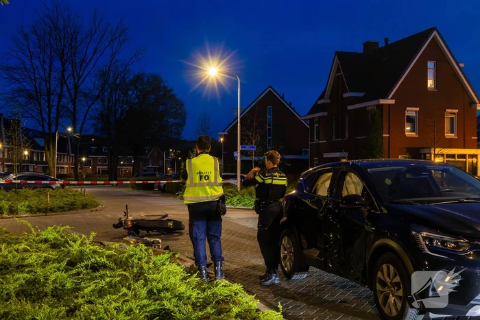 Motorrijder zwaargewond bij botsing met automobilist