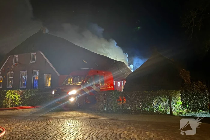 Brand in schuur met zonnepanelen