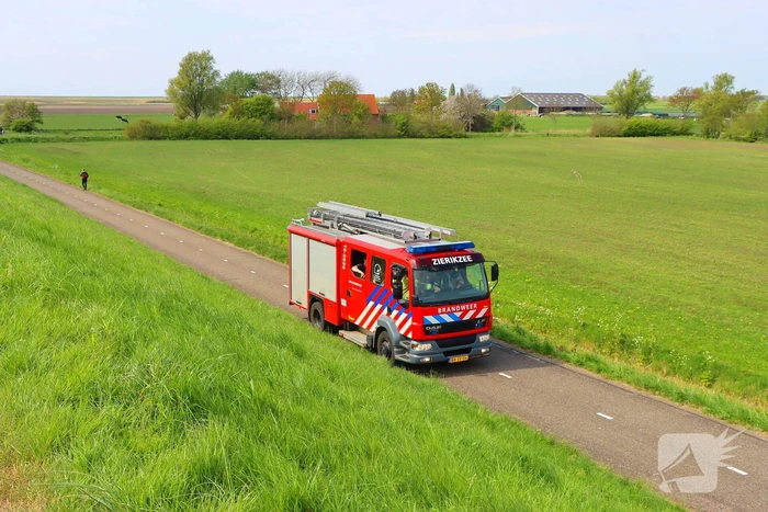 brand weg naar de val - n256 zierikzee
