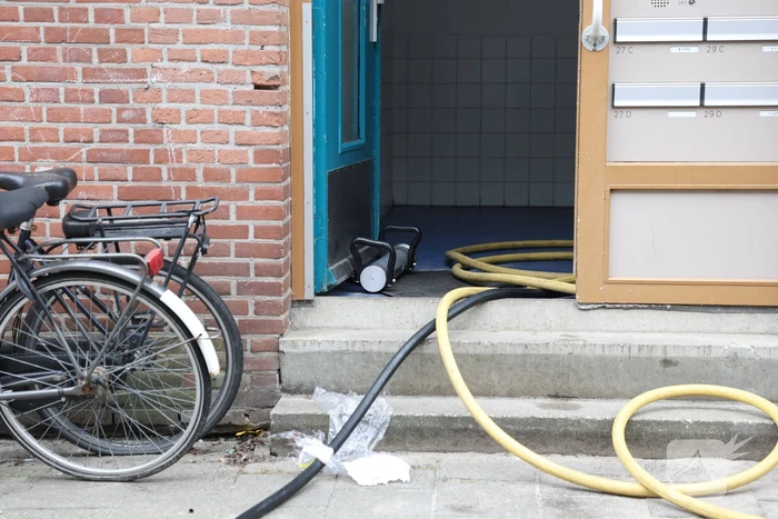 Enorme brandschade aan complex