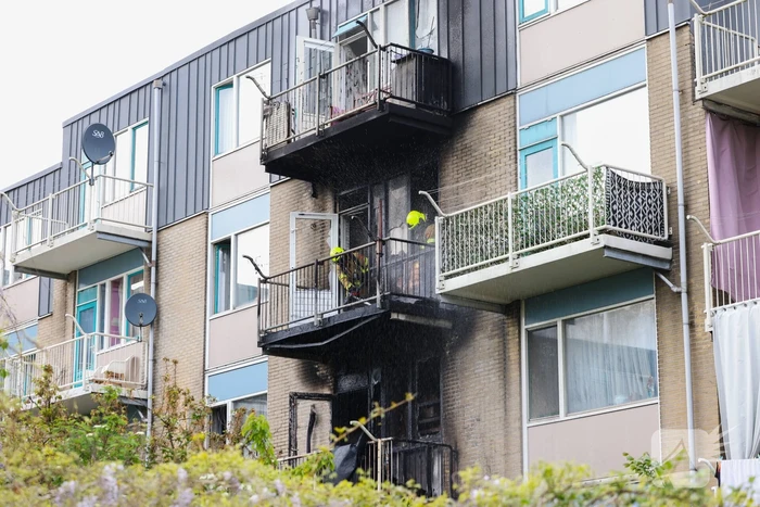 Enorme brandschade aan complex