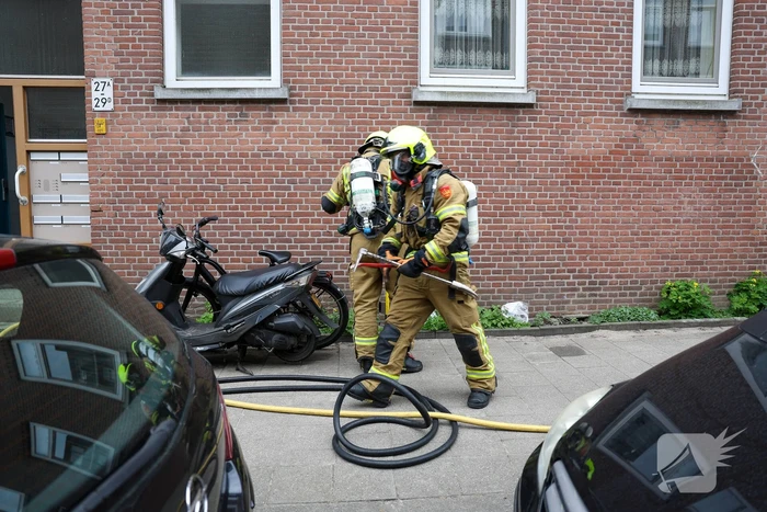 Enorme brandschade aan complex