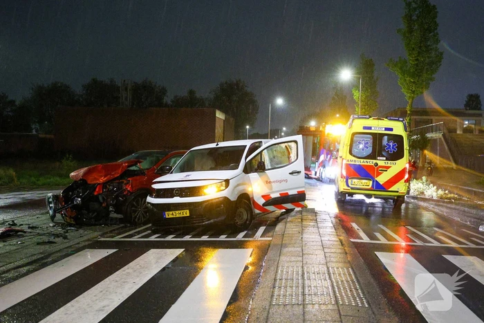 Drie beveiligingsauto's betrokken bij ongeval