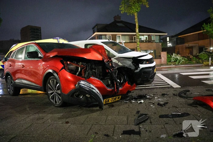 Drie beveiligingsauto's betrokken bij ongeval
