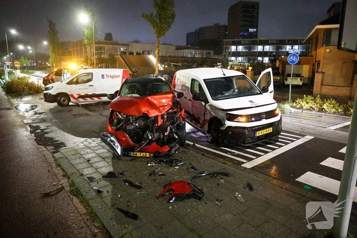 Drie beveiligingsauto's betrokken bij ongeval