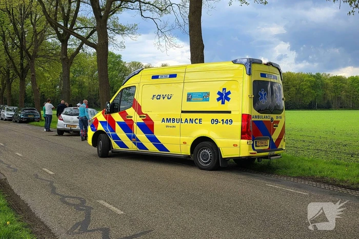Automobilist knalt op boom