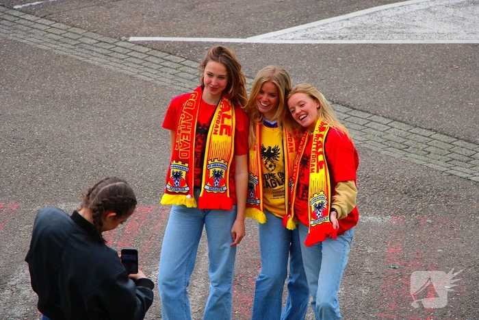 Spanning bij supporters voor bekerfinale