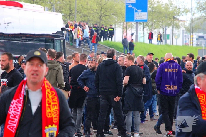 Spanning bij supporters voor bekerfinale