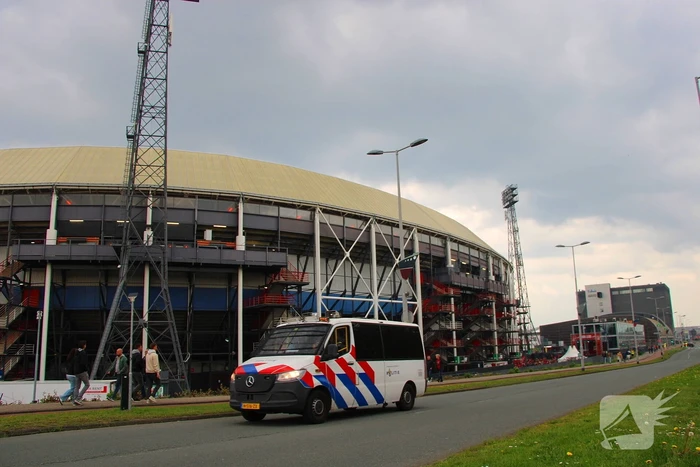 Spanning bij supporters voor bekerfinale