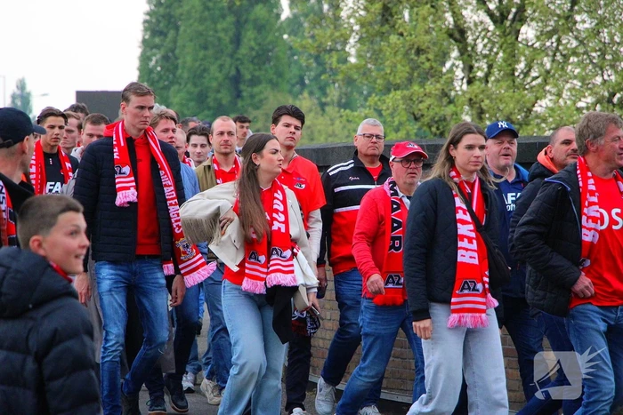Spanning bij supporters voor bekerfinale