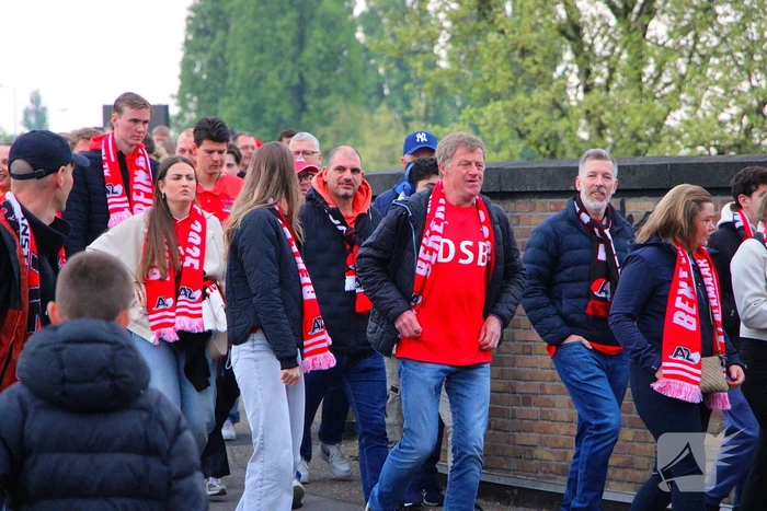 Spanning bij supporters voor bekerfinale