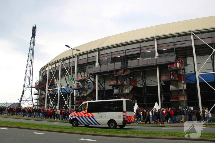 Spanning bij supporters voor bekerfinale