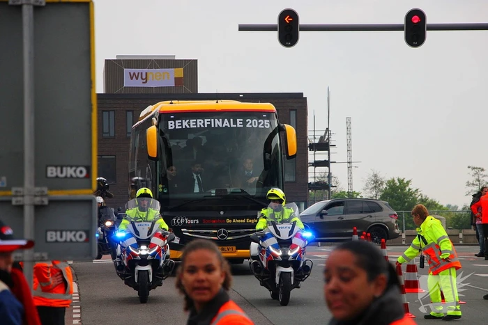 Spanning bij supporters voor bekerfinale