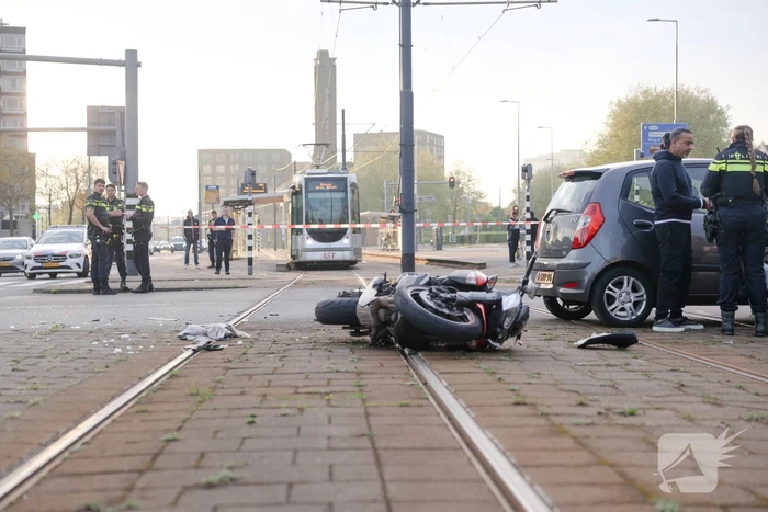 ongeval westzeedijk rotterdam