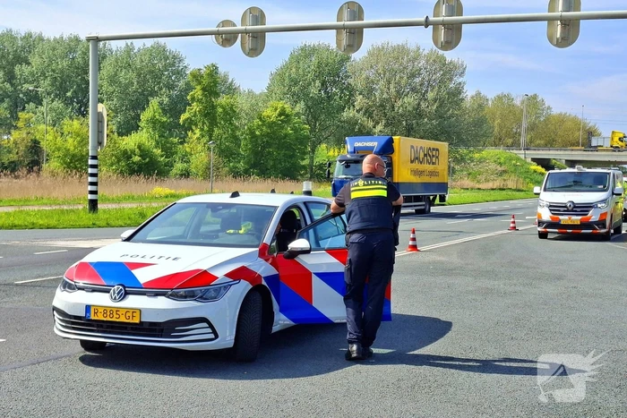 Politie botst tijdens achtervolgen van motorrijder