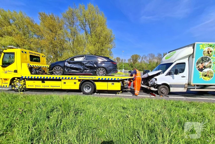 Politie botst tijdens achtervolgen van motorrijder