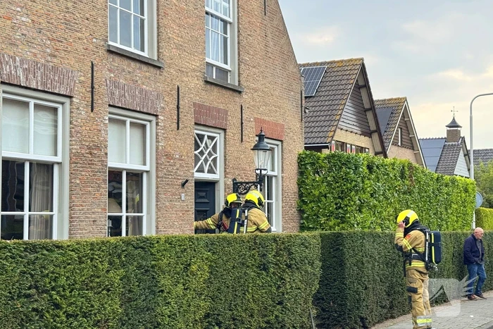Brandweer ingezet voor schoorsteenbrand