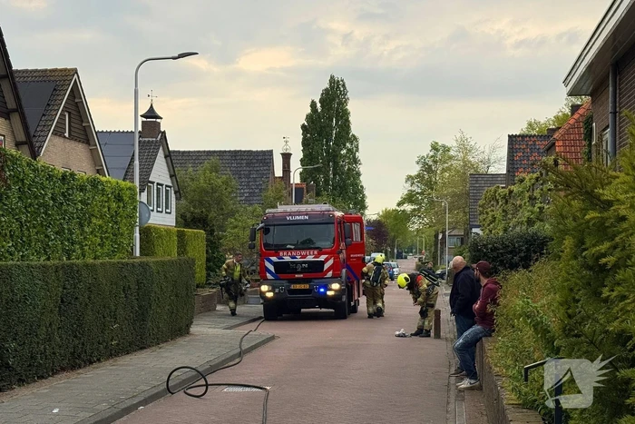 Brandweer ingezet voor schoorsteenbrand