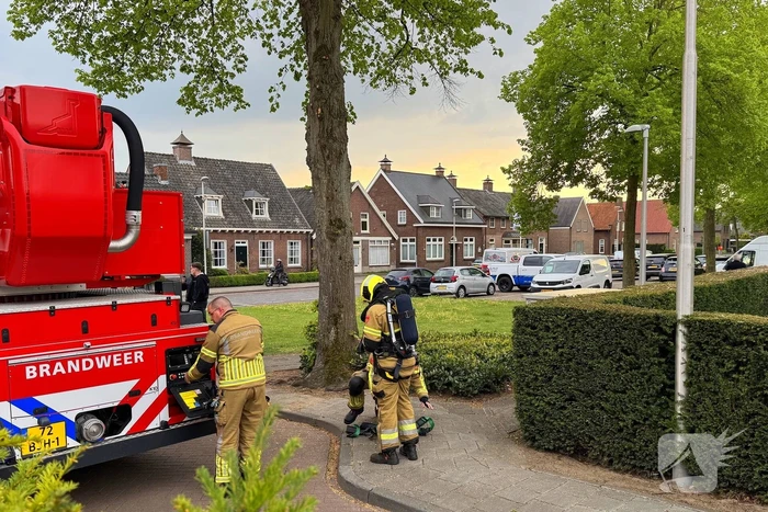 Brandweer ingezet voor schoorsteenbrand