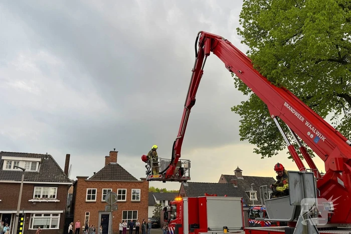 Brandweer ingezet voor schoorsteenbrand