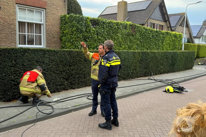 Brandweer ingezet voor schoorsteenbrand