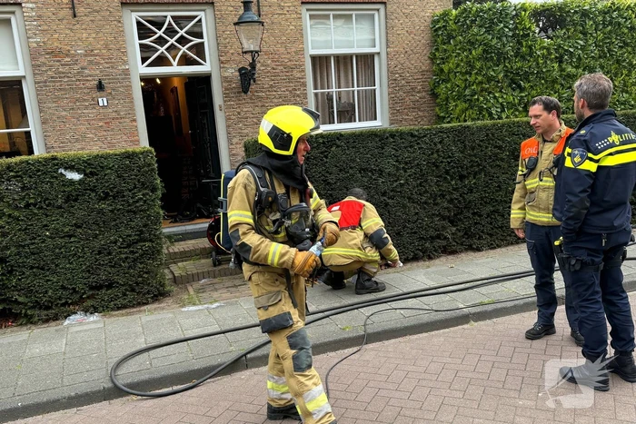 Brandweer ingezet voor schoorsteenbrand