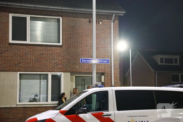 Explosie bij brievenbus woning