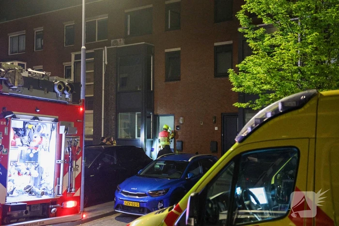 Kind onder behandeling na brand in meterkast